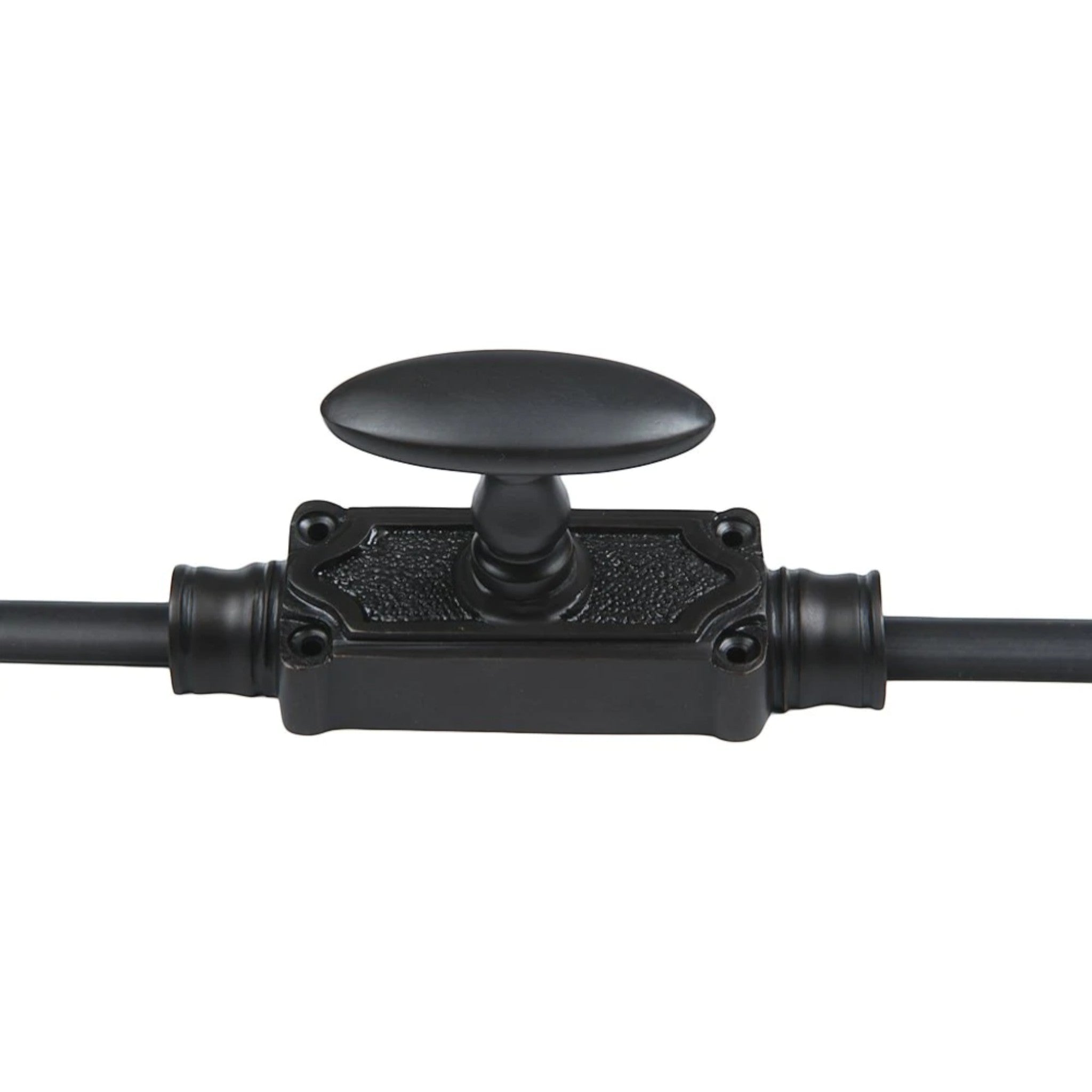 Oval Knob Espagnolette Bolt -Up to 9 Feet Doors |windows | Cabinets | Black Espagnolette Bolt |Pewter Espagnolette Bolt