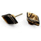 Decorative Cabinet Knob – Bone Unique Diamond Shape Drawer Pull Handle with Ceramic Finish | Furniture Knob for Cabinets Dressers Drawers Cupboards (51mm x 26mm x 19mm x 63mm)