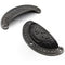 Decorative Half Moon Cup Handle Strong Cast Iron Material | Drawer Pull Antique Iron Finish | Vintage Style Cabinet & Cupboard | 102 mm Length x 88 mm Hole-to-Hole Distance