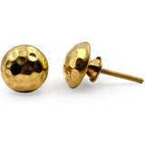 HAMILTON BRASS Decorative Round Brass Cabinet Knob