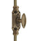 Hamilton Brass Barcheski Door Brass Espagnolette Bolt or Cremone Bolt Antique Brass Unlacquered Up to 9 feet Doors