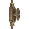 Hamilton Brass Dalston Door Brass Cremone Bolt or Espagnolette Bolt 9 feet Antique Satin Brass Lacquered Upto 9' Doors