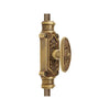Hamilton Brass Dalston Window Brass Espagnolette Bolt or Cremone Bolt Hardware 6 feet Unlacquered Antique Brass Up to 6 feet windows | Cabinets