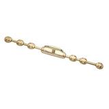 Hamilton Brass Elegant Door Brass Espagnolette Bolt or Cremone Bolt Unlacquered Brass Polished up to 9 Feet Doors