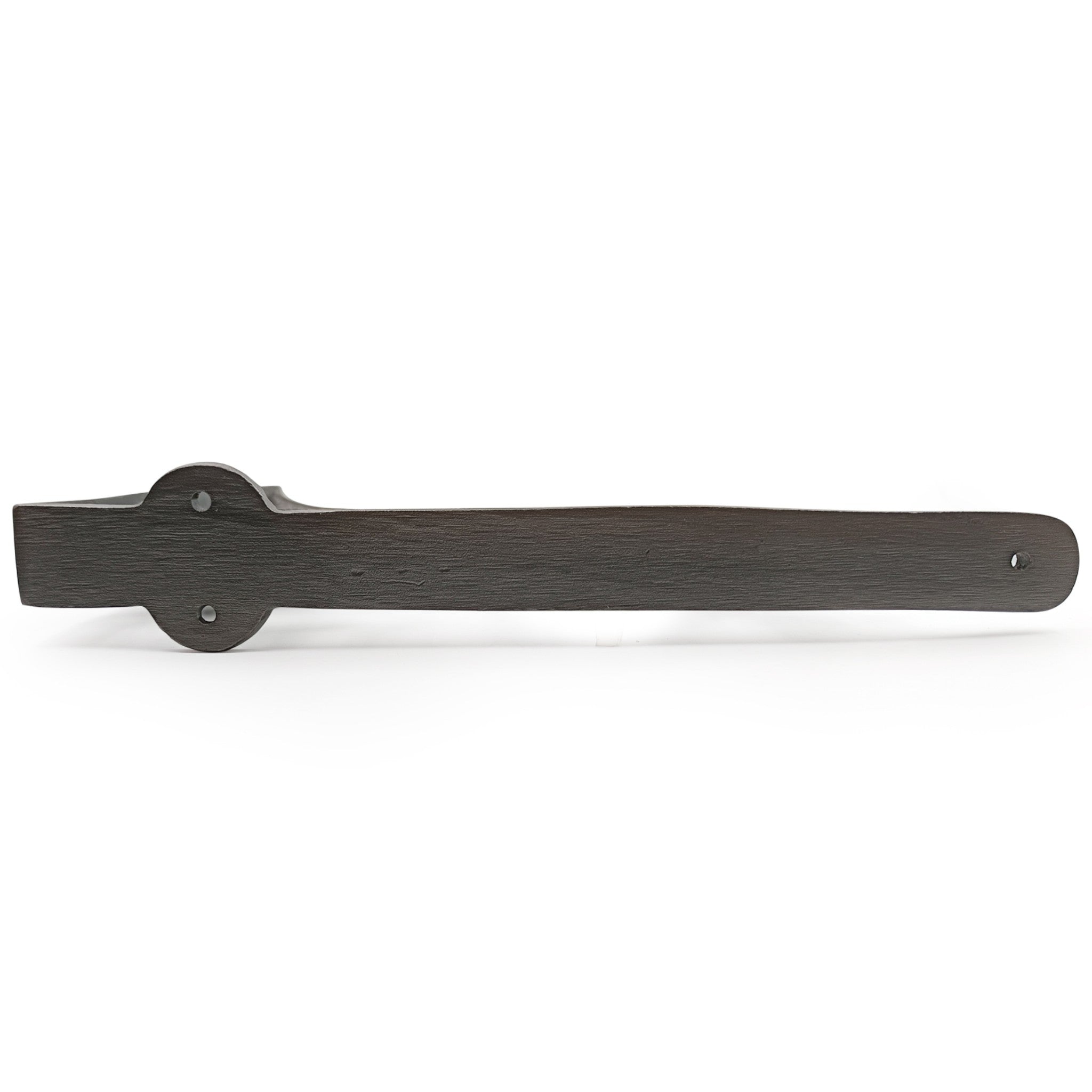 Hamilton Brass Heavy Duty Shelf Bracket Antique Cast Iron Finish | (Length: 320mm, Height: 280mm, Hole: 28mm) Wall Mount Support for Wood, Metal, Glass Shelves