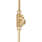 Hamilton Brass Stepney Cabinet Brass Espagnolette Bolt or Cremone Bolt Hardware 2 feet Polished Brass Lacquered Upto 2 feet