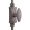 Hamilton Brass Stepney Door Iron Espagnolette Bolt or Cremone Bolt 9 feet Antique Iron Finish Upto 9 feet Doors