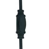 Hamilton Brass Stepney Door Iron Espagnolette Bolt or Cremone Bolt 9 feet Textured Matt Black Finish Up to 9 feet Doors