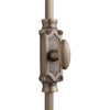 Hamilton Brass Stepney Window Brass Cremone/Espagnolette Bolt Hardware 6 feet Antque Brass Lacquered Upto 6 feet