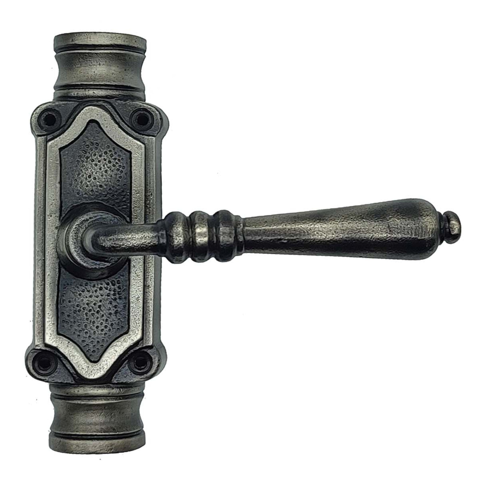 Lever Handle Espagnolette Bolt - Upto 9' - Antique Pewter Finish