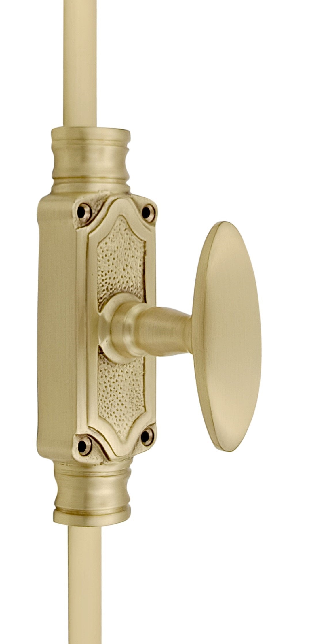 Hamilton Brass Stepney Door Brass Espagnolette Bolt or Cremone Bolt 9 feet Brushed Brass Upto 9 feet Doors