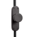Hamilton Brass Sun Grove Door Brass Espagnolette Bolt or Cremone Bolt 9 feet Flat Black Finish Upto 9 feet Doors