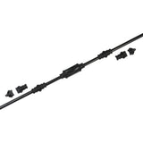 Oval Knob Espagnolette Bolt -Up to 9 Feet Doors |windows | Cabinets | Black Espagnolette Bolt |Pewter Espagnolette Bolt
