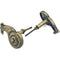 Antique Brass Peacock Knob | Vintage Cast Iron Drawer Pull Handle | Decorative Bird Design Furniture Knob for Cabinets, Cupboards, Wardrobes & Dressers | Rustic Home Décor Hardware