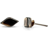 Decorative Cabinet Knob – Bone Unique Diamond Shape Drawer Pull Handle with Ceramic Finish | Furniture Knob for Cabinets Dressers Drawers Cupboards (51mm x 26mm x 19mm x 63mm)