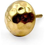 HAMILTON BRASS Decorative Round Brass Cabinet Knob