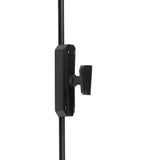 Hamilton Brass Art Deco Door Iron Espagnolette Bolt or Cremone Bolt Hardware Black Powder Coated Up to 9 feet Doors