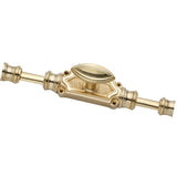 Hamilton Brass Barcheski Door Brass Espagnolette Bolt or Cremone Bolt Unlacquered Brass Polished Upto 9 feet Doors