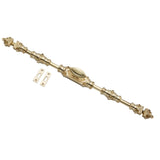 Hamilton Brass Barcheski Door Brass Espagnolette Bolt or Cremone Bolt Unlacquered Brass Polished Upto 9 feet Doors