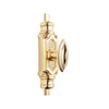 Hamilton Brass Barcheski Door Brass Espagnolette Bolt or Cremone Bolt Unlacquered Brass Polished Upto 9 feet Doors