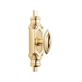 Hamilton Brass Barcheski Door Brass Espagnolette Bolt or Cremone Bolt Unlacquered Brass Polished Upto 9 feet Doors