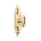 Hamilton Brass Barcheski Door Brass Espagnolette Bolt or Cremone Bolt Unlacquered Brass Polished Upto 9 feet Doors