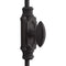 Hamilton Brass Barcheski Door Iron Cremone Bolt or Espagnolette Bolt Textured Matt Black Up to 9 feet Doors