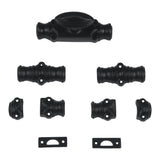 Hamilton Brass Barcheski Window Iron Espagnolette Bolt or Cremone Bolt Hardware 6 feet Textured Matt Black Up to 6 feet