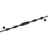 Hamilton Brass Beaded Door Brass Espagnolelte Bolt or Cremone Bolt Unlacquered Antique Brass Upto 9 feet Doors