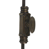 Hamilton Brass Beaded Door Brass Espagnolelte Bolt or Cremone Bolt Unlacquered Antique Brass Upto 9 feet Doors
