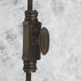 Hamilton Brass Beaded Door Brass Espagnolelte Bolt or Cremone Bolt Unlacquered Antique Brass Upto 9 feet Doors
