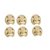 Hamilton Brass Classic Oval Knob Door Brass Espagnolette Bolt or Cremone Bolt 9 feet Unlacquered Brass Polished for Doors Up to 9 feet