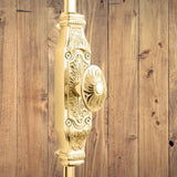 Hamilton Brass Corinthian Door Brass Espagnolette Bolt or Cremone Bolt 9 feet Unlacquered Brass Polished For Doors Upto 9 feet Doors