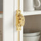 Hamilton Brass Dalston Cabinet Brass Cremone Bolt or Espagnolette Bolt Hardware 2 feet Polished Brass Lacquered Up to 2 feet Cabinets