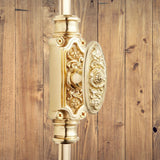 Hamilton Brass Dalston Door Brass Espagnolette Bolt or Cremone Bolt 9 feet Polished Brass Unlacquered Upto 9' Doors…