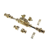 Hamilton Brass Dalston Door Brass Espagnolette Bolt or Cremone Bolt 9 feet Polished Brass Unlacquered Upto 9' Doors…