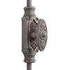 Hamilton Brass Dalston Door Iron Espagnolette Bolt or Cremone Bolt 9 feet Antique Iron Up to 9' Doors