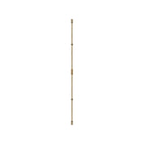 Hamilton Brass Dalston Window Brass Espagnolette Bolt or Cremone Bolt Hardware 6 feet Unlacquered Antique Brass Up to 6 feet windows | Cabinets