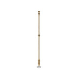 Hamilton Brass Dalston Window Brass Espagnolette Bolt or Cremone Bolt Hardware 6 feet lacquered Antique Brass Up to 6 feet windows | Cabinets