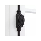 Hamilton Brass Dalston Window Iron Espagnolette Bolt or Cremone Bolt Hardware 6 feet Textured Matt Black Upto 6 feet Windows | Cabinets