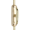 Hamilton Brass Elegant Door Brass Espagnolette Bolt or Cremone Bolt Unlacquered Brass Polished up to 9 Feet Doors