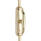 Hamilton Brass Elegant Door Brass Espagnolette Bolt or Cremone Bolt Unlacquered Brass Polished up to 9 Feet Doors