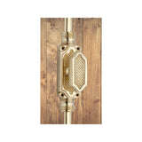 Hamilton Brass Lattice Door Brass Cremone Bolt Polished Brass Lacquered Upto 9 feet Doors