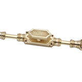 Hamilton Brass Lattice Door Brass Cremone Bolt Polished Brass Lacquered Upto 9 feet Doors