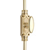 Hamilton Brass Stepney Door Brass Espagnolette Bolt or Cremone Bolt 9 feet Brushed Brass Upto 9 feet Doors