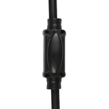 Hamilton Brass Stepney Door Iron Espagnolette Bolt or Cremone Bolt 9 feet Black Powder Coated Upto 9 feet Doors