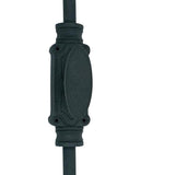 Hamilton Brass Stepney Door Iron Espagnolette Bolt or Cremone Bolt 9 feet Textured Matt Black Finish Up to 9 feet Doors