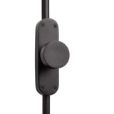Hamilton Brass Sun Grove Door Brass Espagnolette Bolt or Cremone Bolt 9 feet Flat Black Finish Upto 9 feet Doors