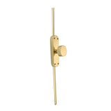 Hamilton Brass Sun Grove Door Brass Espagnolette Bolt or Cremone Bolt 9 feet Polished Brass Lacquered Upto 9 feet Door