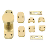 Hamilton Brass Sun Grove Door Brass Espagnolette Bolt or Cremone Bolt 9 feet Polished Brass Lacquered Upto 9 feet Door